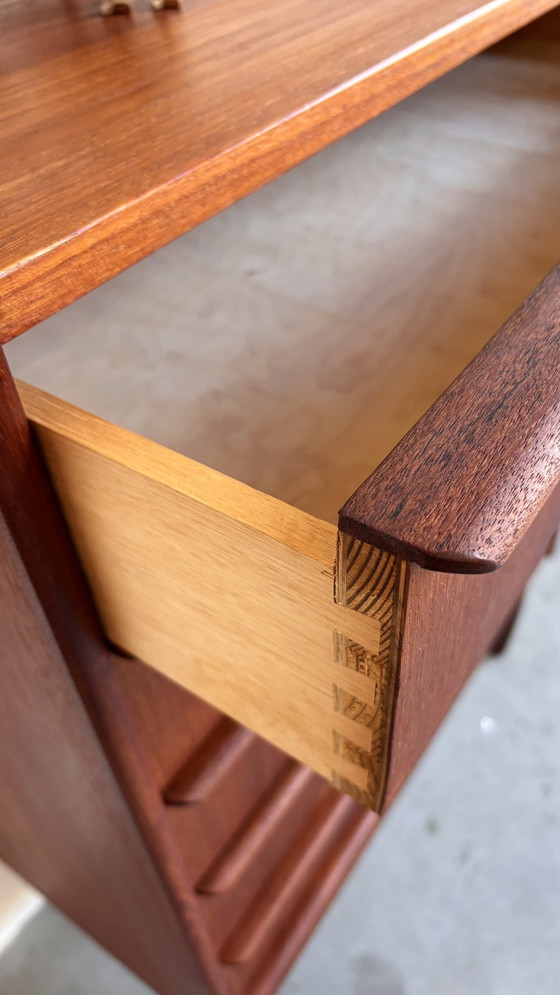 Image 1 of Vintage Danish Drawer Cabinet Teak