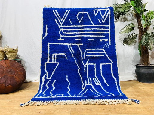 Moroccan Patterned Berber Rug 180/280cm