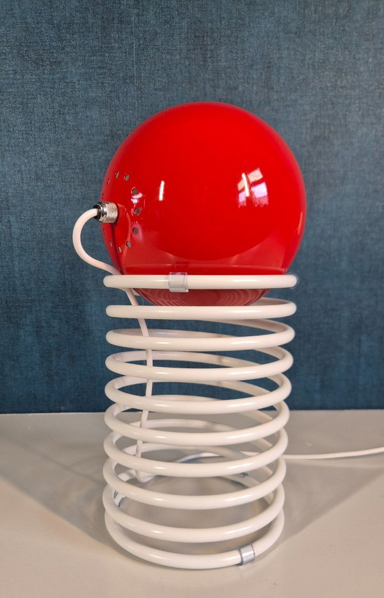 Image 1 of Vintage table lamp - Space Age Spiral - 1970s