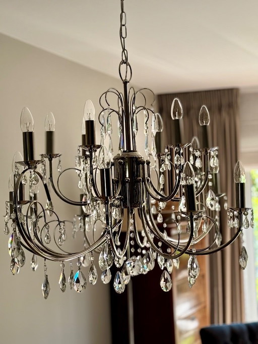 Crystal Chandelier by Leclerq & Bouwman Lighting