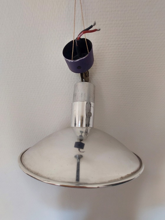 Image 1 of Mid - Century Chrome Ceiling Light/ Wall Light