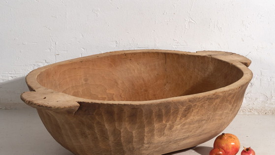 Antique primitive style bowl (c.1900) #2 (photo 3 of 40)