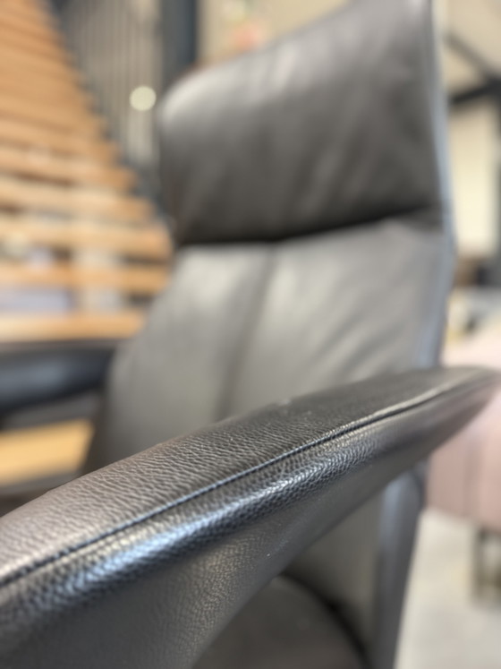 Image 1 of Jori Symphony Mini-Sessel, schwarzes Leder