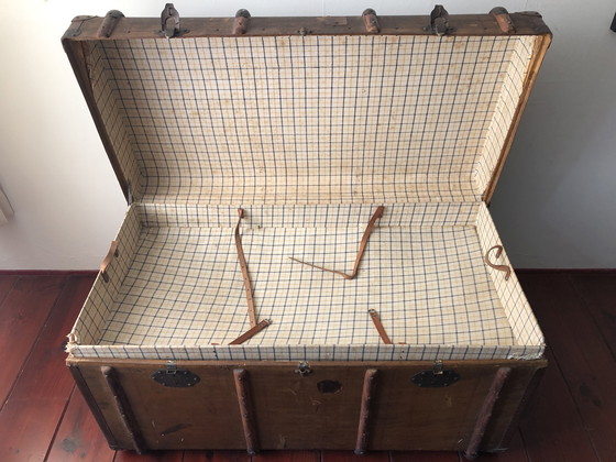 Image 1 of Table hutkoffer vintage
