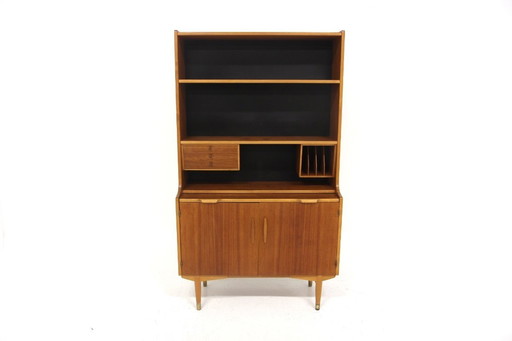 Scandinavische teakhouten secretaire, Hugo Troeds, Bjärnum, Zweden, 1950