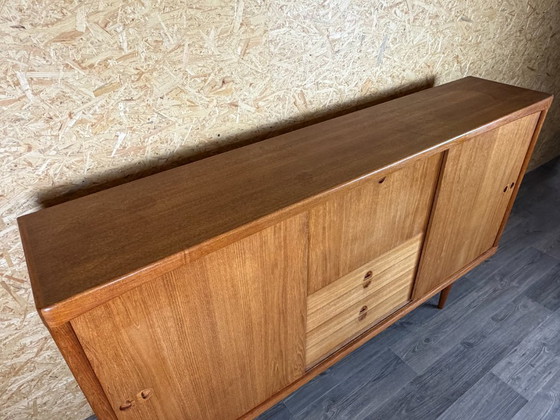 60s 70s Teak Sideboard Highboard H.W. Klein Bramin Danish Modern Design – High Boards, Wood (photo 10 of 20)