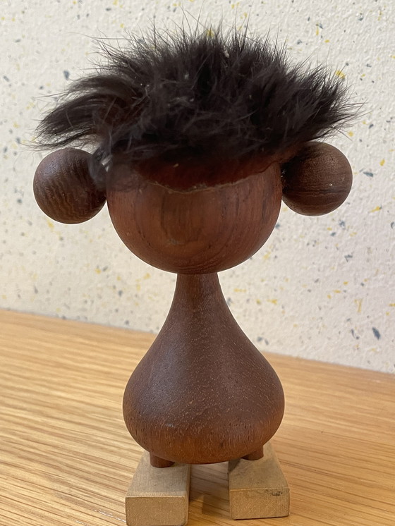 Image 1 of Dänische Mid-Century Teak Figur