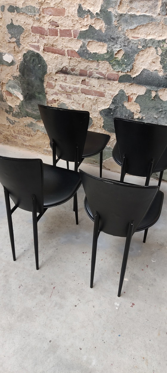 Image 1 of Esszimmerstühle im postmodernen italienischen Design