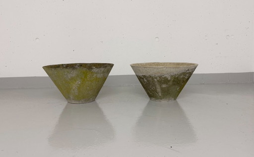 Original Willy Guhl plant pot for Eternit – Swiss design classic