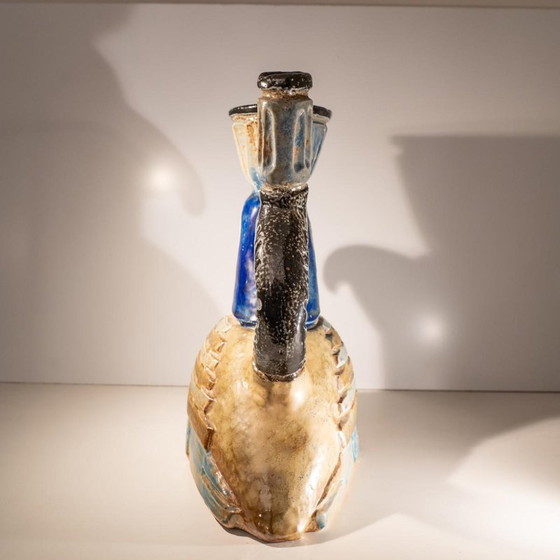 Vaso Sculture in ceramica zoomorfa di Jules Guérin, anni '50 (photo 11 of 13)