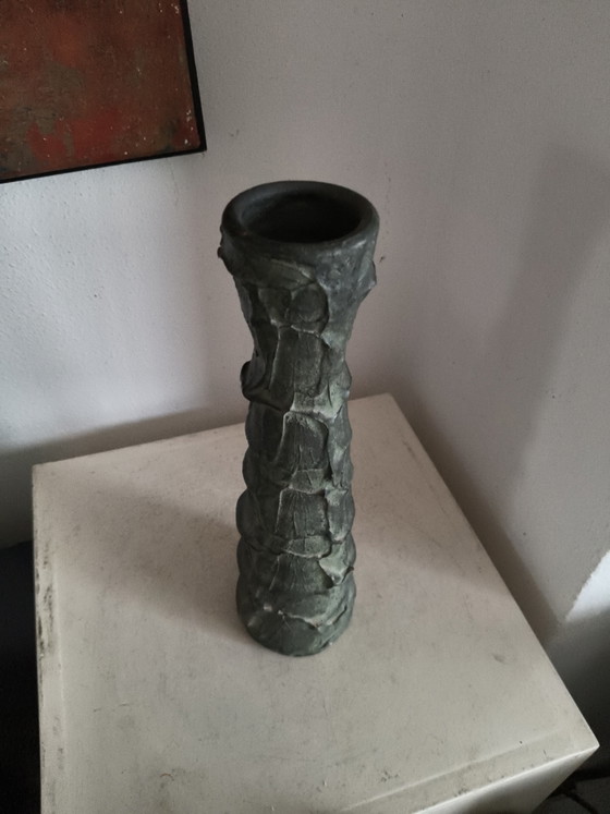 Image 1 of Vintage Brutalist Vase (30 cm) – Ballesti Gerona Style – 1970s
