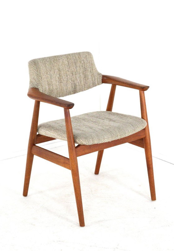 Image 1 of Svend Åge Eriksen pour Glostrup GM11 chaise chaise de salle à manger vintage