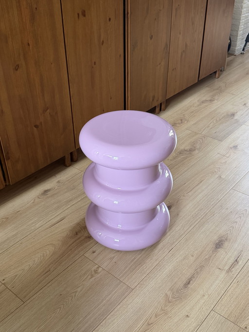 Kartell Pilastro stool purple