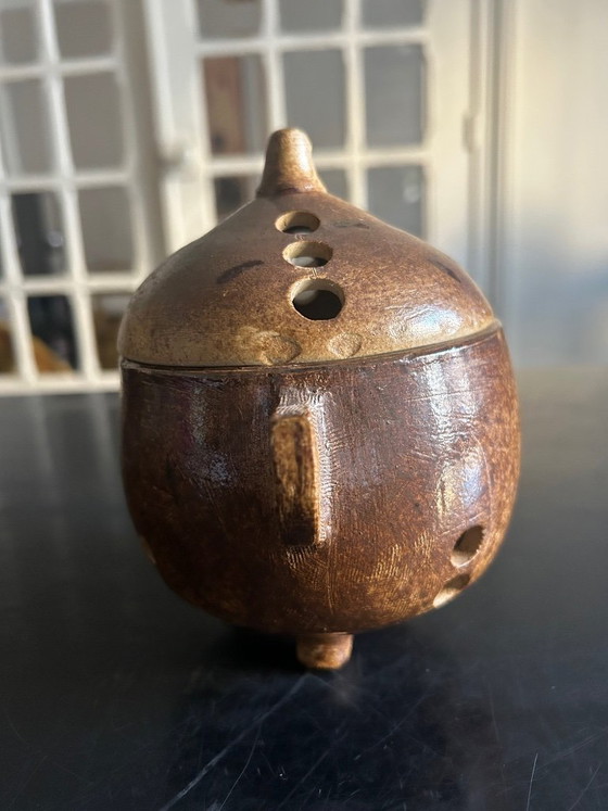 Image 1 of vaso aperto in gres, anni '70