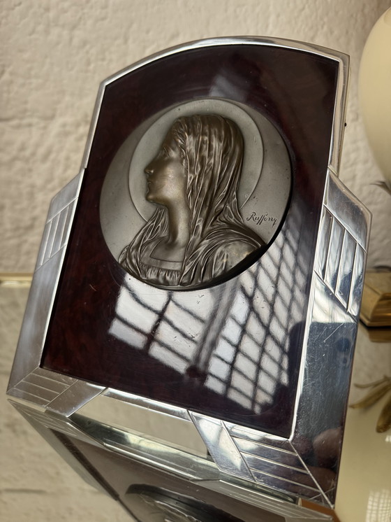 Image 1 of Icona cromata, bachelite e bronzo Art Déco