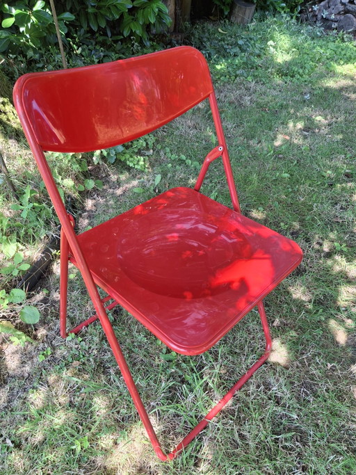 TED folding chair / folding chair Ikea Niels Gammelgaard