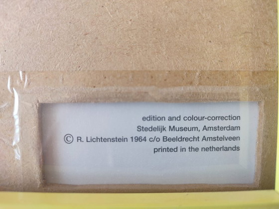 Image 1 of Tríptico de Roy Lichtenstein "Cuando abrí fuego"