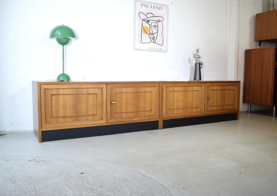 Mid Century Sideboard Modular Vintage Bench Dresser – Wood, Plastic (photo 8 of 8)