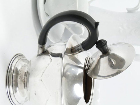 Plated Brass Coffee Pot from Christofle, France, 1930s – Table accessories, Silver (photo 2 of 10)