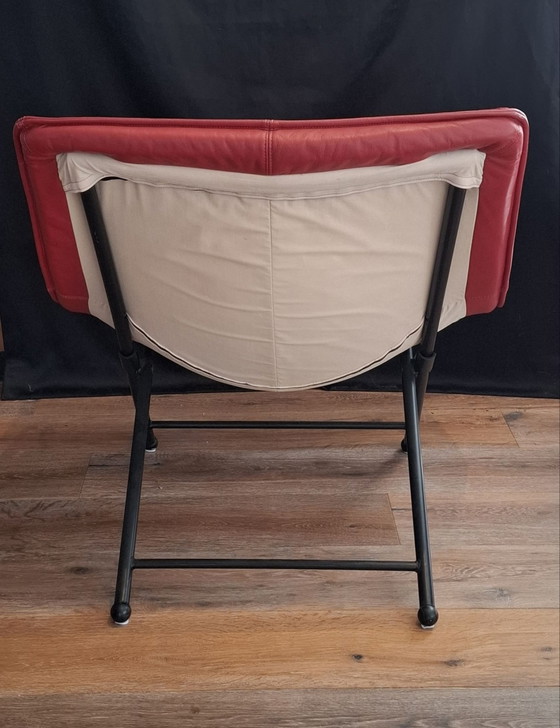 Poltrona Vintage Molinari Teun van Zanten – Poltrone, Metallo, Pelle (photo 6 of 13)