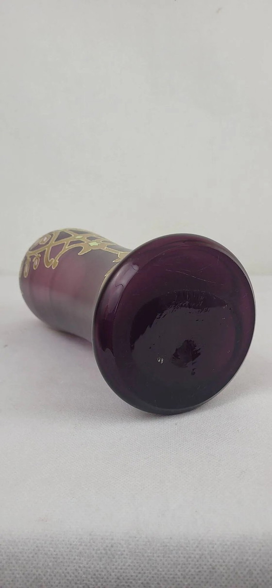Vaso in vetro smaltato, anni '30 – Vasi, Crystal, Glass, Art Deco (photo 8 of 10)