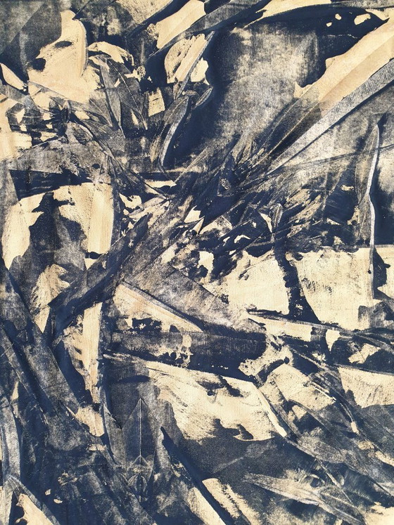 Jürgen Angeler - Golden 3D Cross – Paintings & Drawings, Canvas (photo 20 of 22)