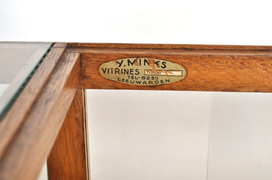 Vetrina da negozio / Vetrina da fornaio antica di Minks, anni '20 – Vetrine, Glass, Wood (photo 11 of 15)