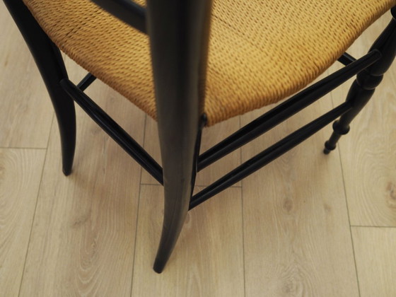 Image 1 of Chaise en hêtre, design italien, années 1950, designer : Gio Ponti, fabricant : Chiavari