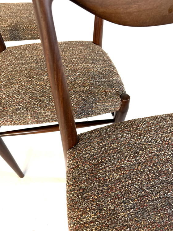 Image 1 of 4 sedie da pranzo restaurate, Rastad & Relling '60