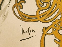 Image 1 of Alphonse Mucha - Salon des Cent | Affiche poster in stile Art Nouveau Jugendstil