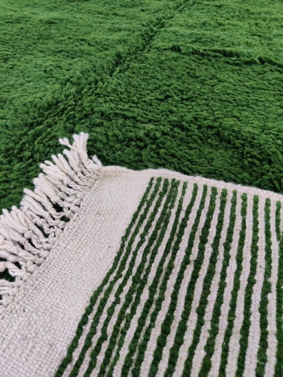 Image 1 of Marokkanischer Teppich aus Naturleinen, 250 x 200 cm