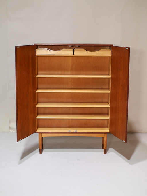 Tall cabinet Børge Mogensen teak Danish