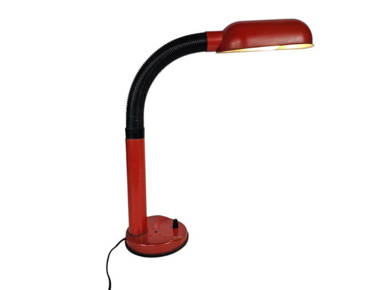 Image 1 of Herda - collo flessibile - lampada da tavolo - metallo - Space Age - anni '60