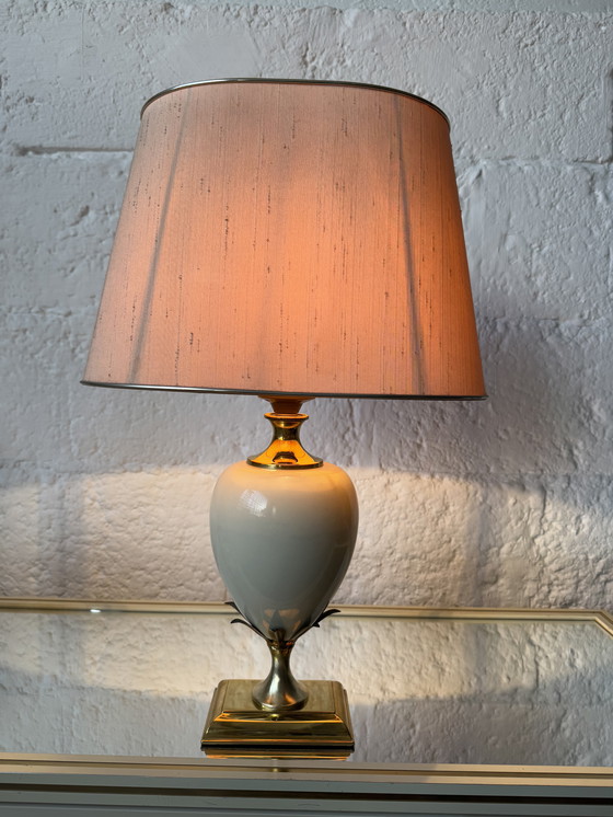 Image 1 of Lampada a forma di uovo di ananas di Le Dauphin, anni '70