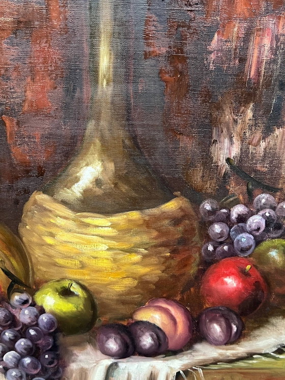 Still life with fruits. – Paintings & Drawings, Canvas (photo 5 of 7)