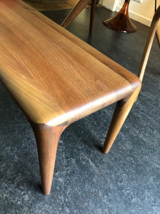 Image 1 of Designer dining table Lakri and bench Latus