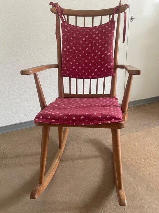 Mid Century Schaukelstuhl