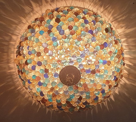 Gran Plafón Murano Uvas Cristal (37 Cm) – Plafones, Vidrio (photo 9 of 24)