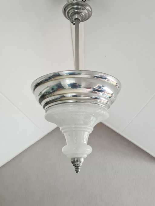 Lampe pendante unique Art déco, années 1900