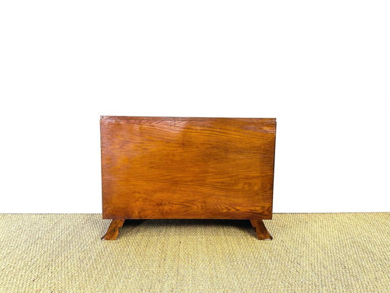 Image 1 of Credenza bassa in rovere Art Déco, Francia, 1940