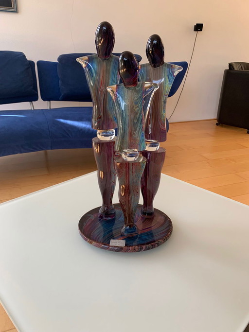 Escultura de cristal de Andrea Tagliapietra