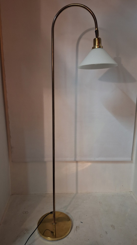 BÖRJE CLAES-Norlett Elit 70er – Stehleuchten, Glass, Brass (photo 2 of 9)