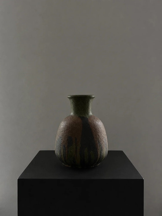 Vintage West-Duitse keramische vaas – Vazen, Ceramic, Mid Century Modern (photo 3 of 4)