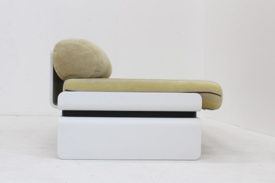 Divano Letto da giorno Vintage Cor Orbis di Luigi Colani anni '70, Letti da giorno, Metallo, Tessile, Bianco (foto 5 di 11)