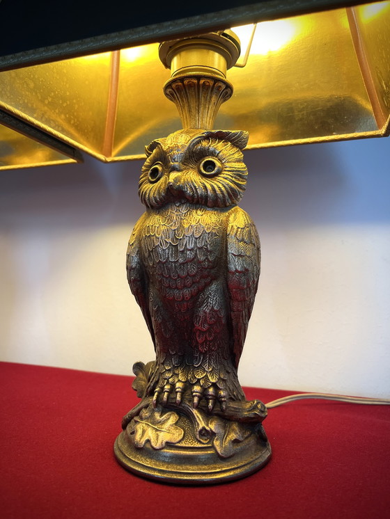 Image 1 of 2x Loevsky & Loevsky - Azienda di fusioni in metallo bianco - Gufo in bronzo