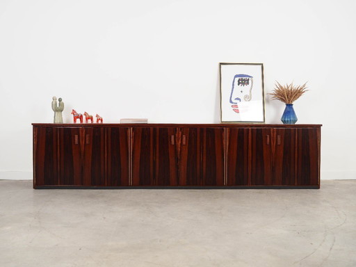 Credenza in palissandro, design danese, anni '70, realizzata in Danimarca.