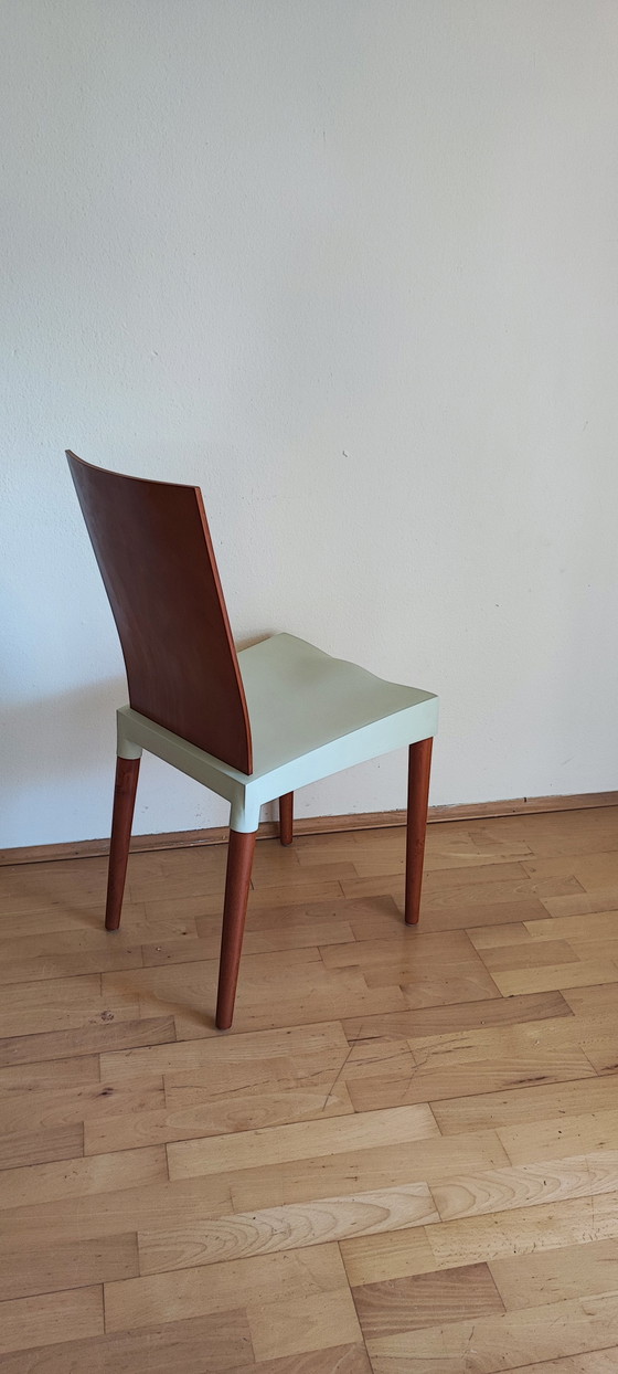 Image 1 of PHILIPPE STARCK – Kartell 4874 “Miss Trip” – Cereza / Verde salvia.