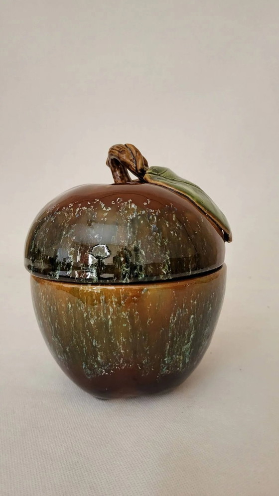 Abgedeckter Steinguttopf – Geschirr, Porcelain, Vintage (photo 5 of 11)