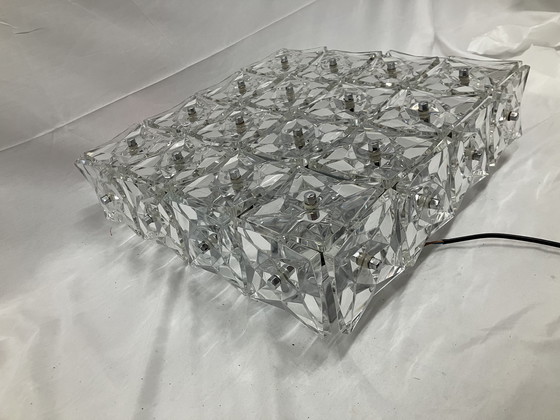 Image 1 of Lampada da soffitto vintage in cristallo Kinkeldey Leuchten esclusiva!