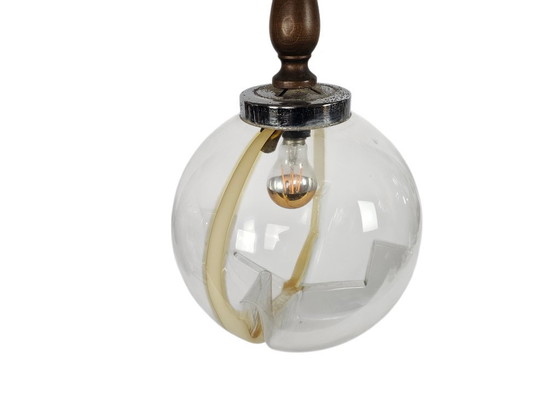 Image 1 of Murano - Toni Zuccheri - Suspension XL - soufflée à la bouche - années 70